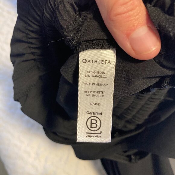 Athleta Black Hillside Tank Romper 4 - Picture 8 of 8